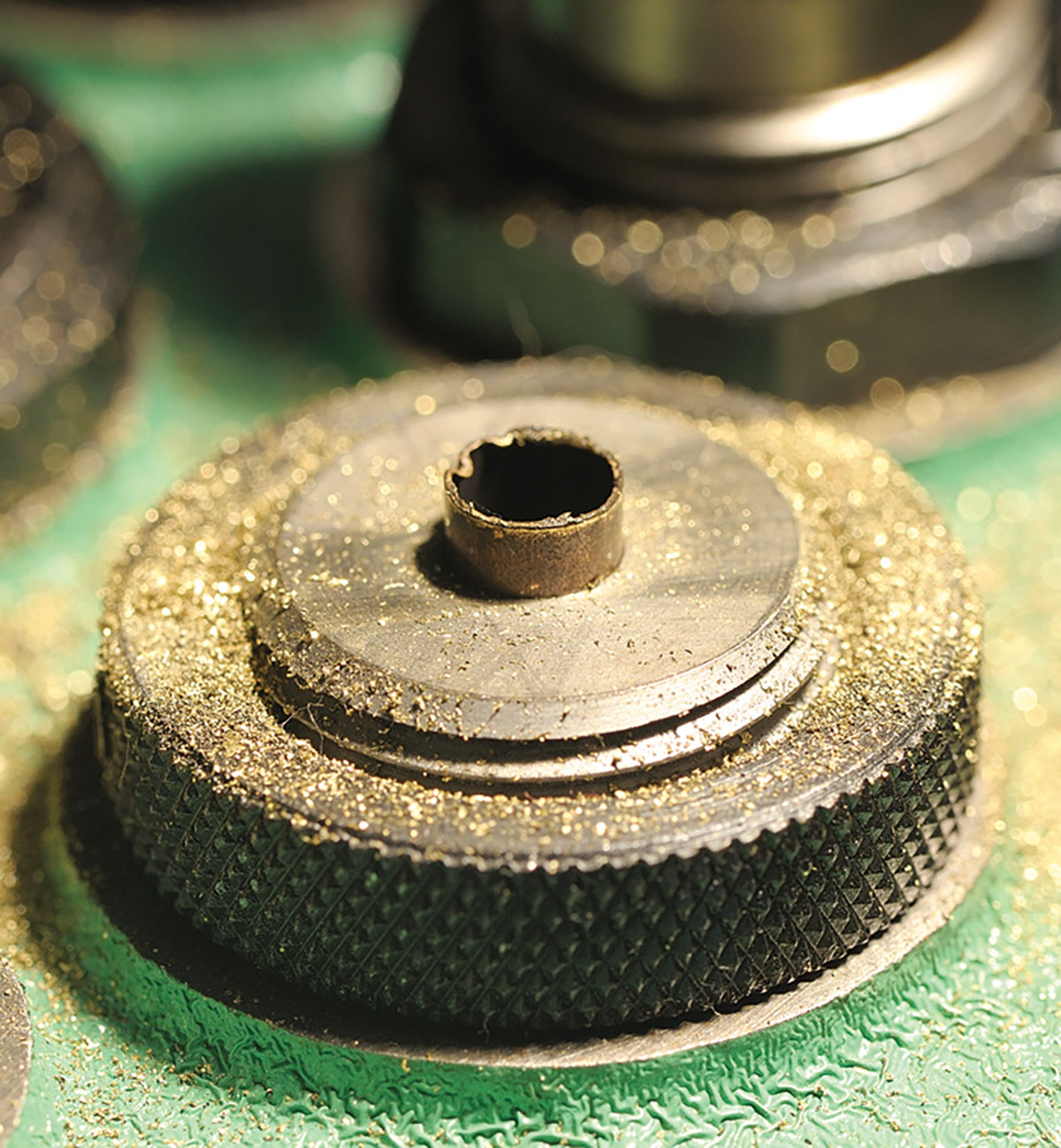 The last forming die is the trim die.